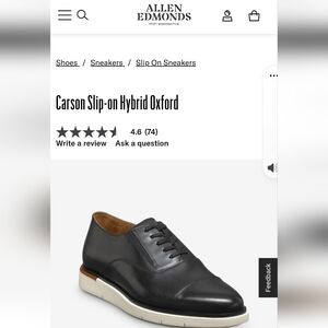 NWT Men's Allen Edmonds Shoes